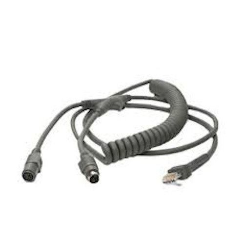 Zebra Keyboard Wedge 9ft Coiled Cable CBA-K02-C09PAR