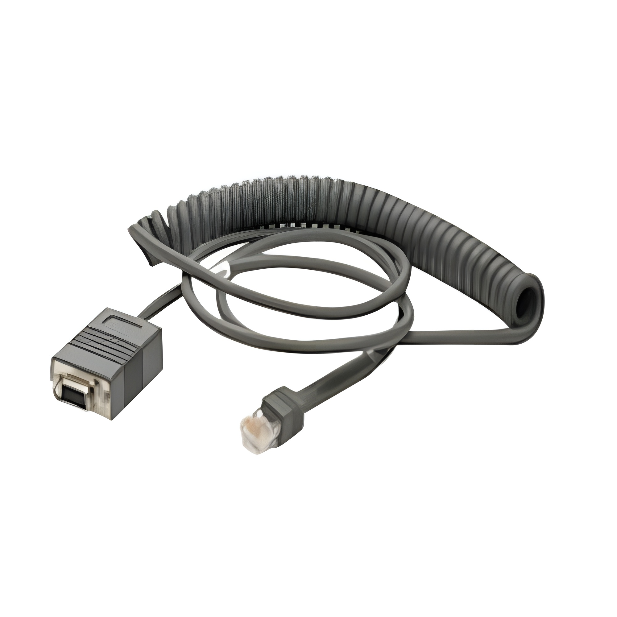 Zebra RS232 9ft Coiled Cable CBA-R02-C09PAR