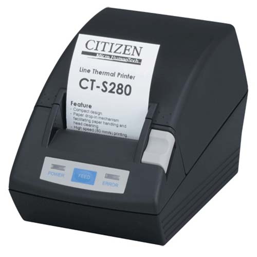 Citizen Systems Citizen CT-S280 Dot Matrix Printer [203dpi] CT-S280USU-BK