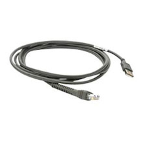 Zebra USB 7ft Straight Cable CBA-U01-S07ZAR