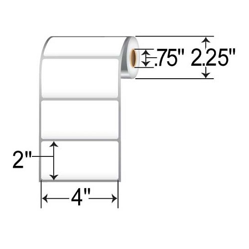 Zebra Z-Perform 1000D 4x2  DT Label [Perforated, for Mobile] 10026372