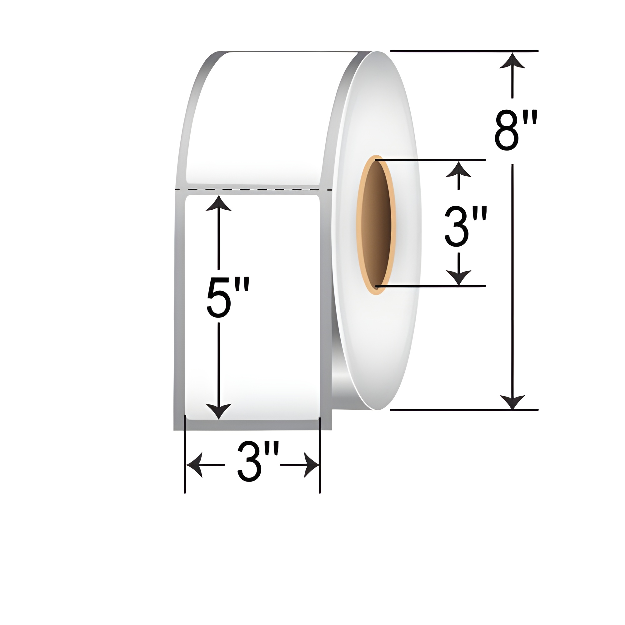 Honeywell 3 x 5 Thermal Transfer Film Label E02203