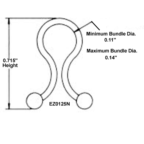 Tach-It Cable Tie Twist Lock EZ0125N