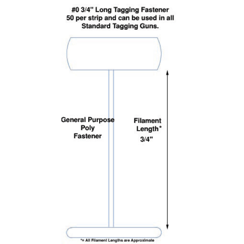 Tach-It Tagging Fasteners 0