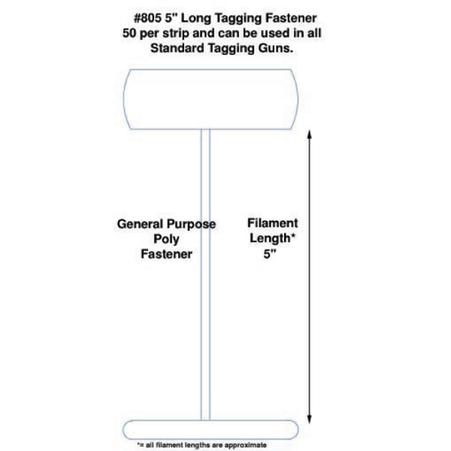 Tach-It Tagging Fasteners 805