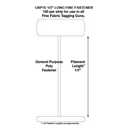 Tach-It Micro-Spaced Tagging Fasteners UXP15