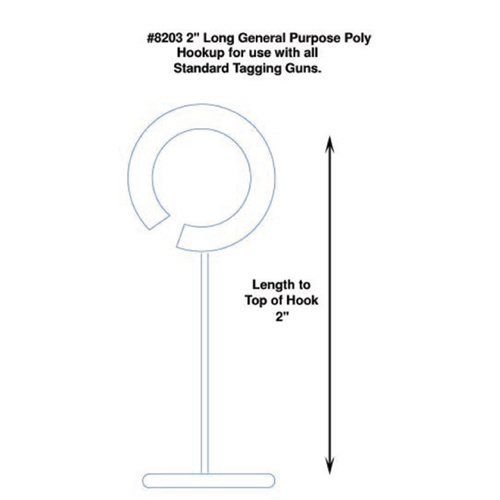 Tach-It Fasteners Hookups 8203