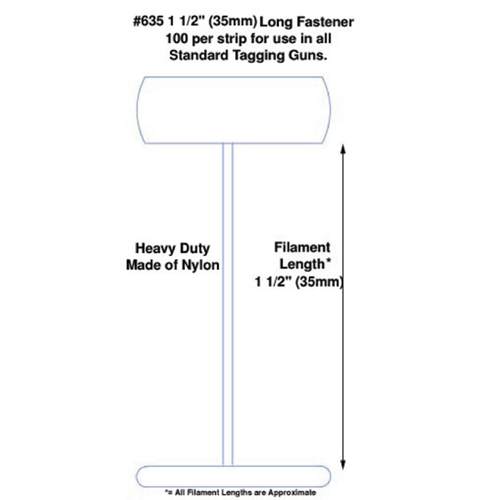 Tach-It Tagging Fasteners 635