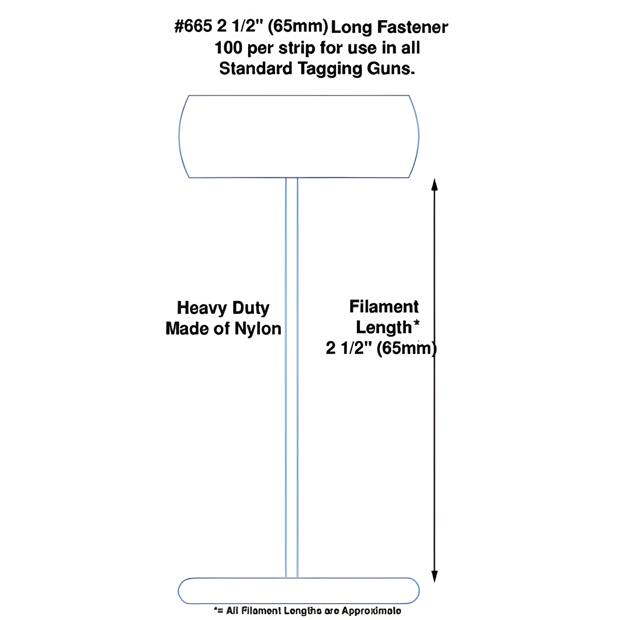 Tach-It Tagging Fasteners 665