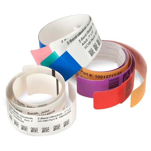 Zebra Alert Wristbands [Non-Perforated] TY-ALLERGY