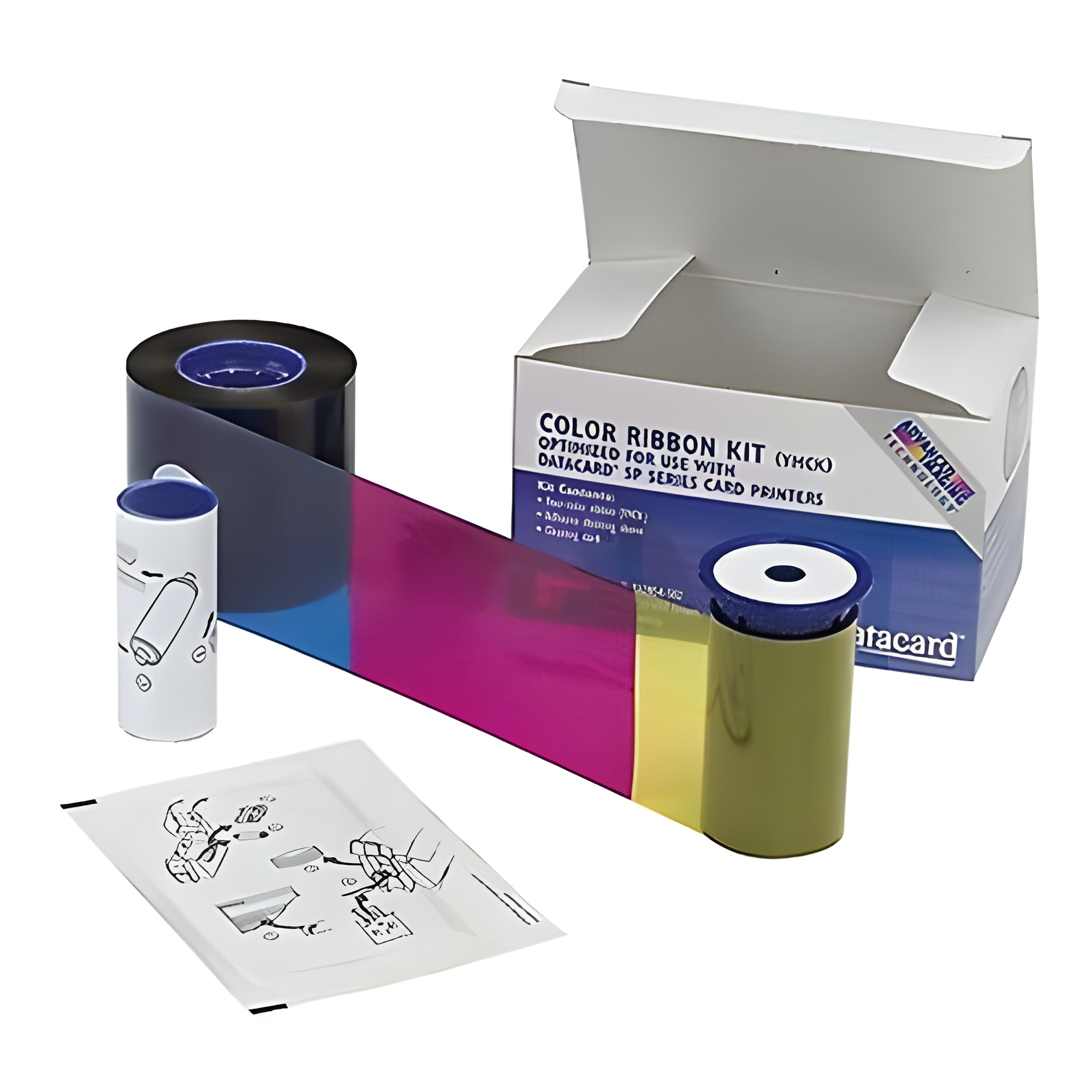 549081-204 - Entrust Datacard 549081-204 YMCKT Four-Color Platinum ID ...