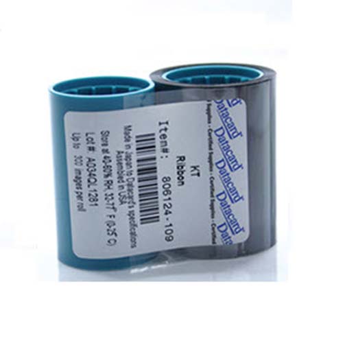Entrust Datacard 806124-109 KT Black ID Card Ribbon - 300 Images 806124-109