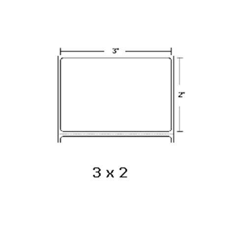 Zebra Z-Select 4000D 3x2  DT Label [Premium Top Coated, Perforated, for Mobile] 10001962