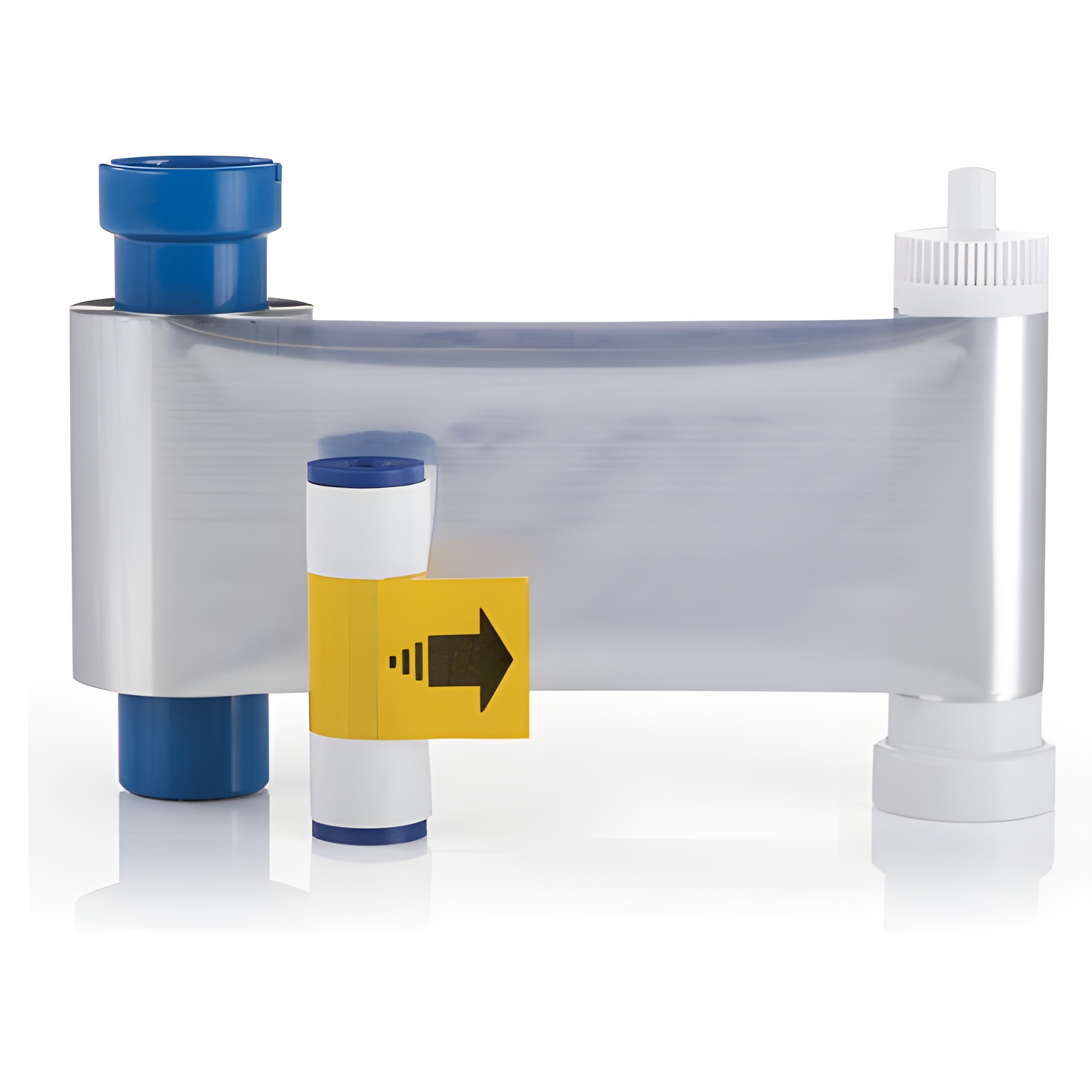 Magicard Silver Card Ribbons MA1000K-SILVER