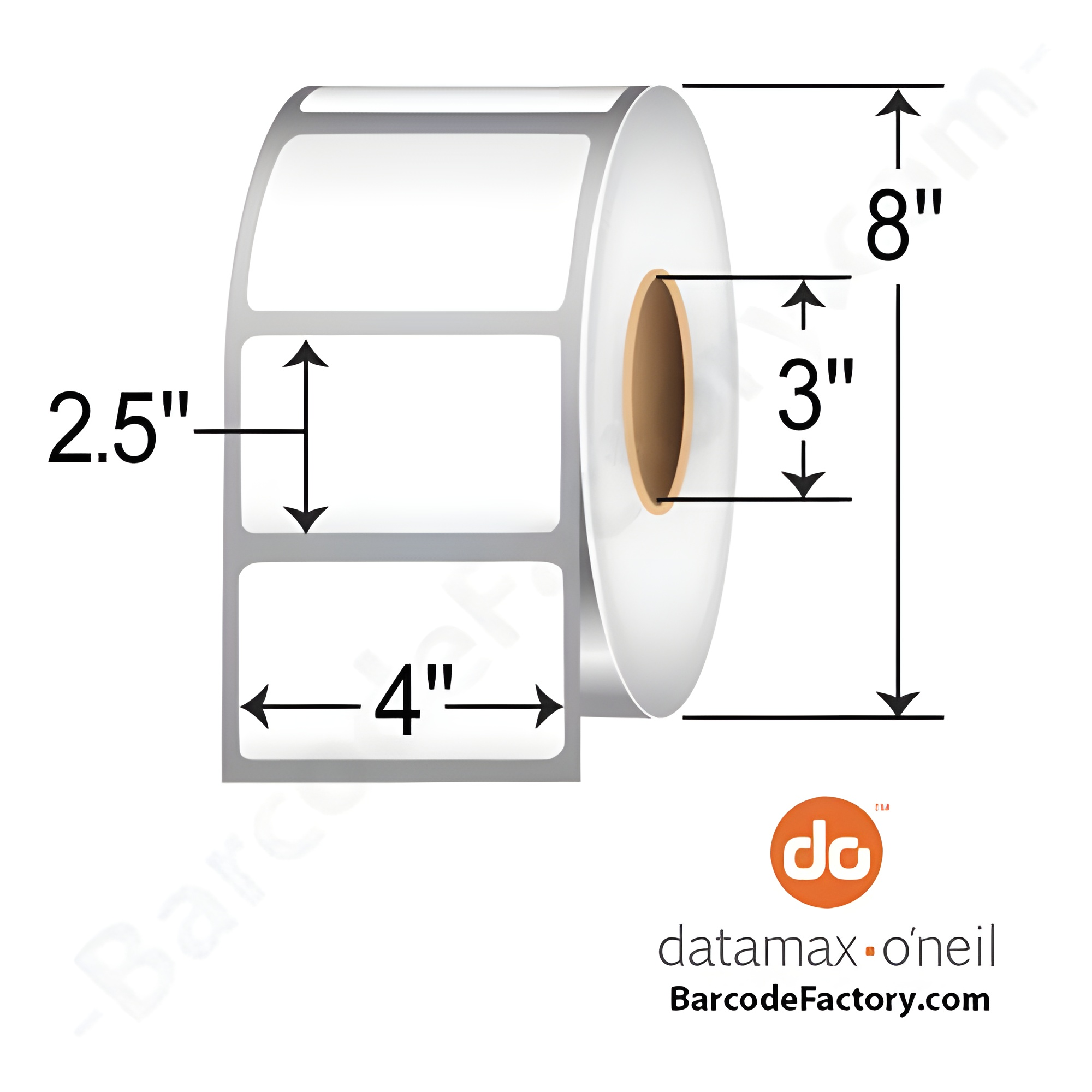 Honeywell 2.5x2.5  TT Label [Perforated] 420922-WI