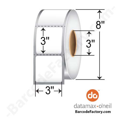 Honeywell 3x3  DT Label [Perforated] 301966