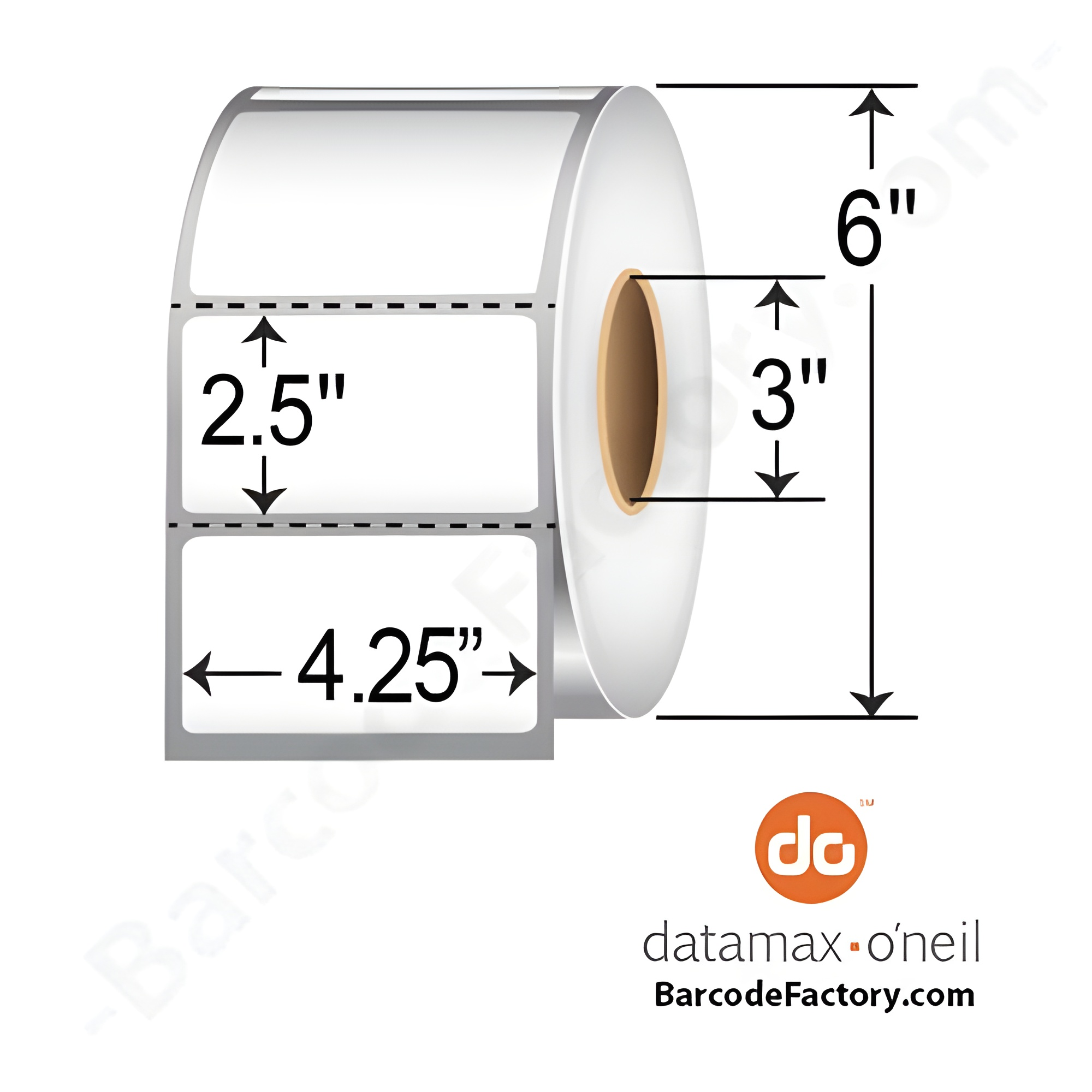 Honeywell 4.25x2.5  DT Label [Perforated] 309910