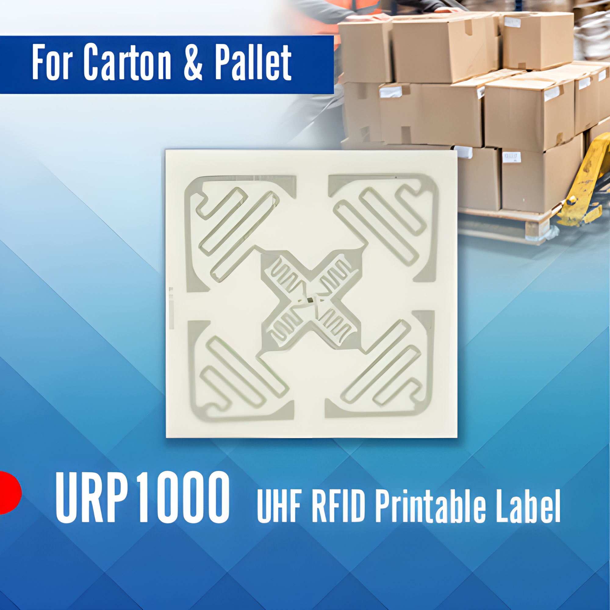 Unitech RFID UHF Printable Label 4090-900005G