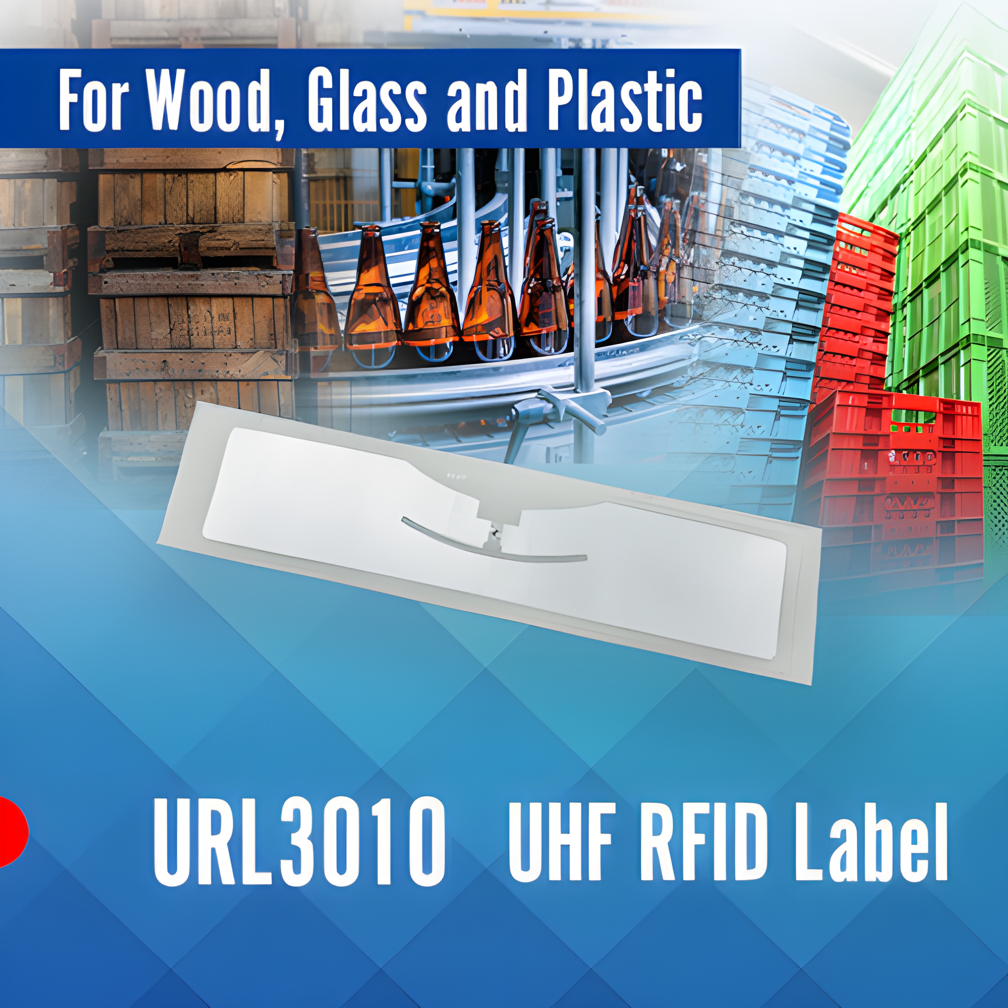 Unitech RFID UHF Printable Label 4090-900015G