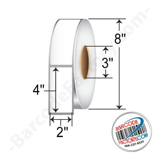 Barcodefactory 2x4 DT Label BAR-2X4