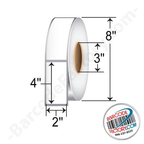 Barcodefactory 2x4  DT Label BAR-2X4