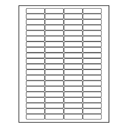 Barcodefactory 1.75x0.5  Laser Label BAR-DL175-05-100G