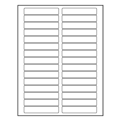 Barcodefactory 3.44x0.67 Laser Label BAR-DL37-66-100G