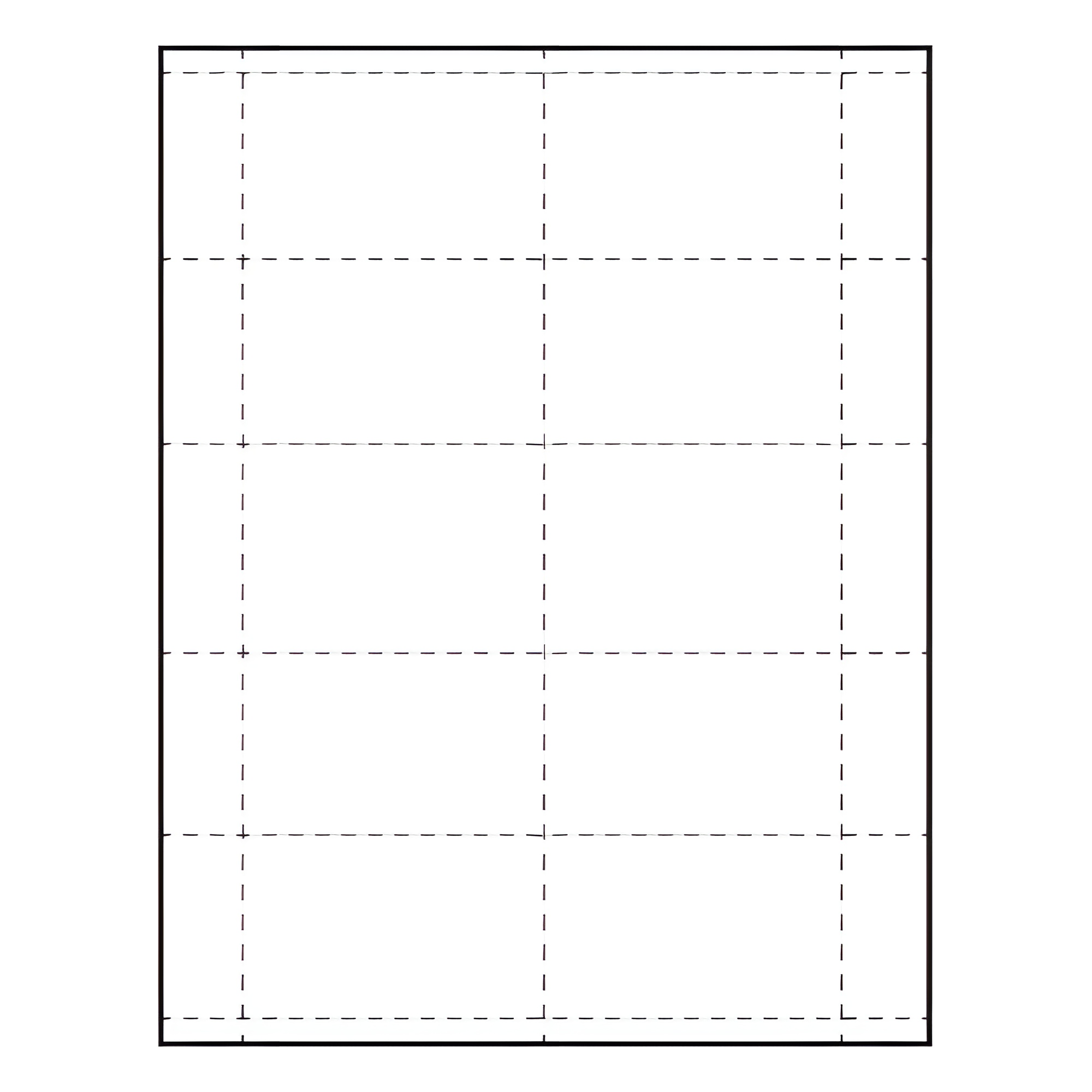 BarcodeFactory Label 3.25 x 2 US Postal Tray Tags BAR-LT325-2-250G