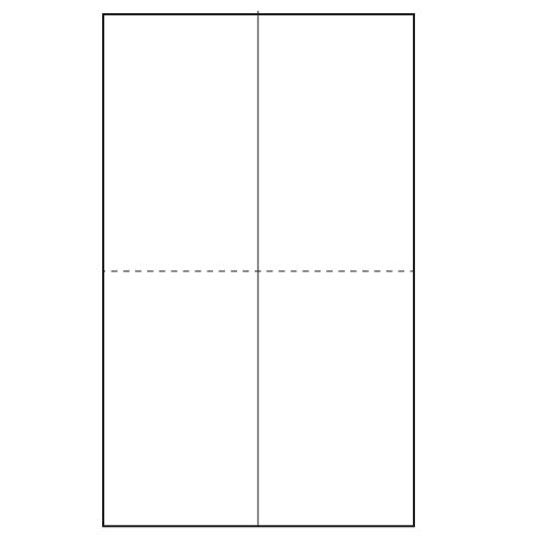 Barcodefactory 4.25x7  Laser Label [Perforated] LB425700