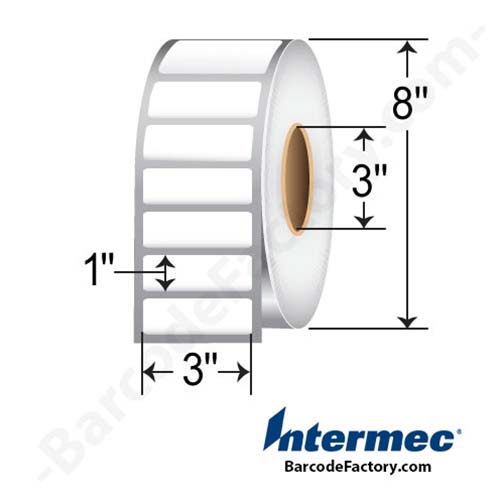 Honeywell 3x1 DT Label [Non-Perforated] E01383