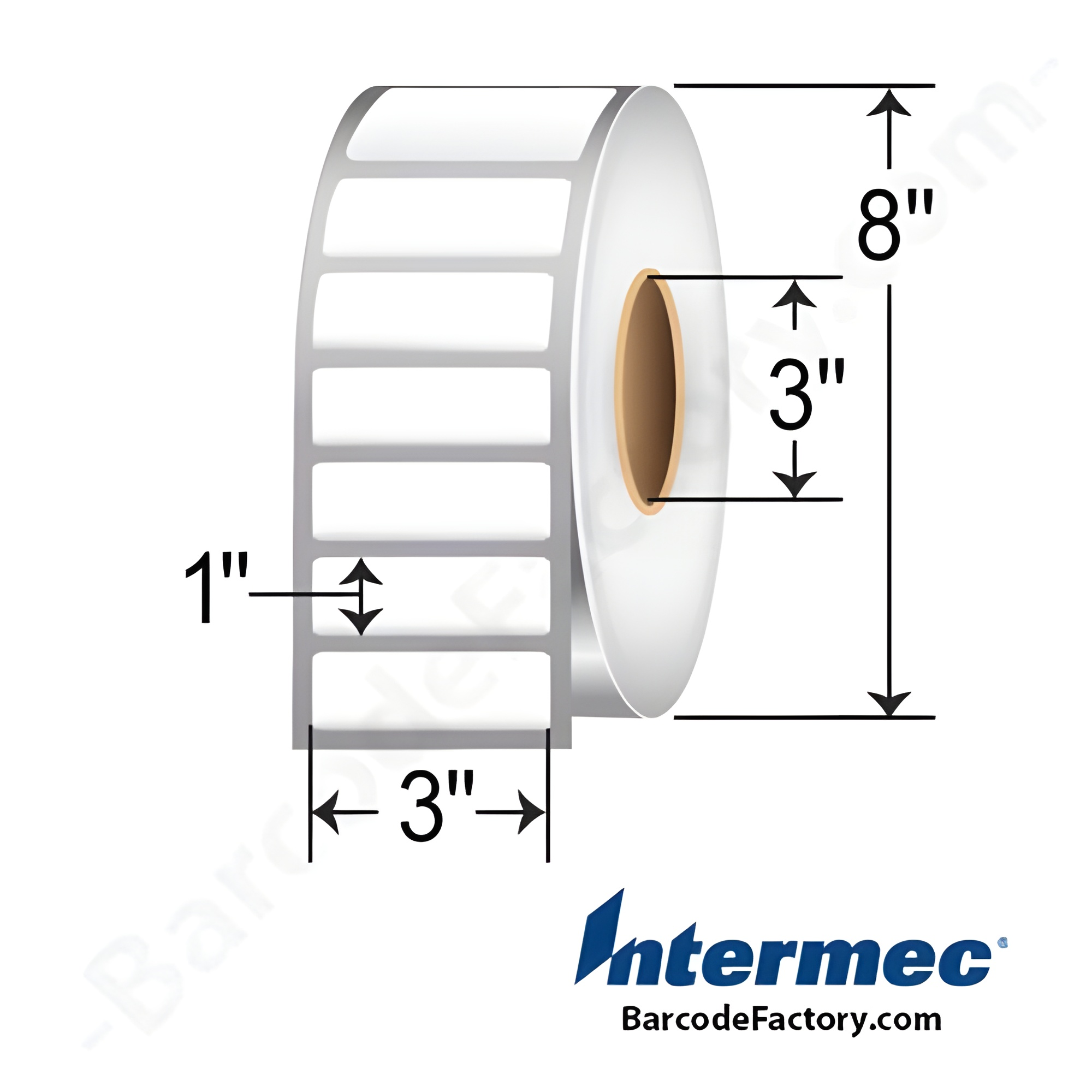 Honeywell 3x1 DT Label [Non-Perforated] E01383