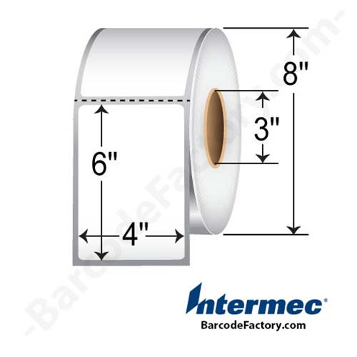 Honeywell 4 x 6 Thermal Transfer Paper Label E06175