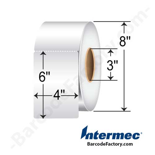 Honeywell 4 x 6 Thermal Transfer Paper Tag E09708