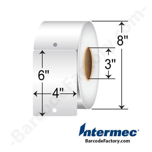 Intermec 4x6  TT Label [Perforated] E12982