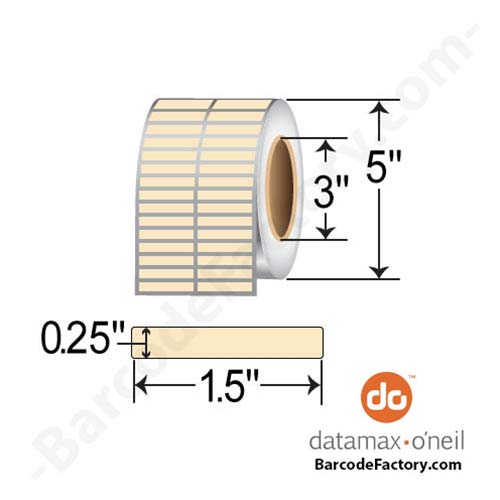 Datamax Electronic Component Labels [Non-Perforated] ECL1455-10