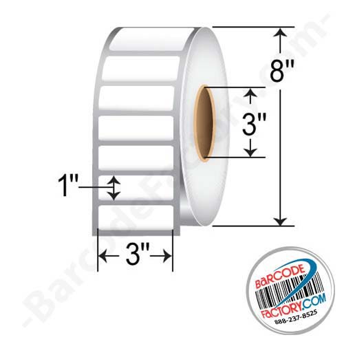 BarcodeFactory Honeywell Comparable 3x1 DT Labels E10192-BAR