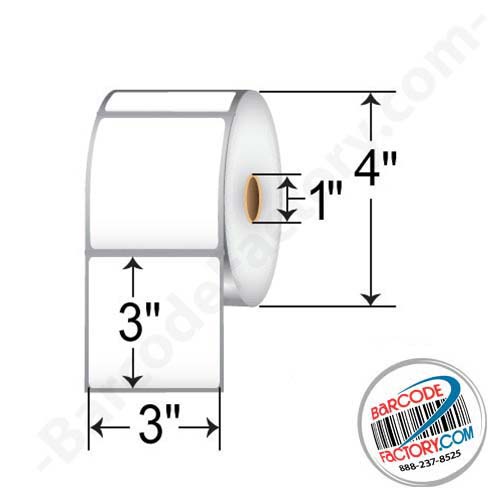 Barcodefactory 3x3  DT Label [Perforated] RD-3-3-500-1