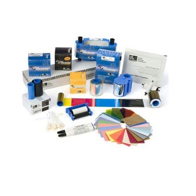 ZEBRACARD, DISCONTINUED, CONSUMABLES, BLUE TRUE COLOURS I SERIES MONOCHROME CARTRIDGE RIBBON, P1XX COMPATIBLE, 1000 IMAGES PER ROLL, PRICED PER ROLL