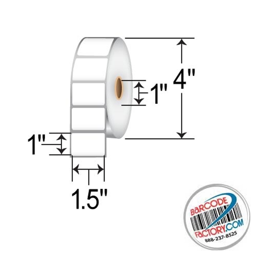 Barcodefactory 1.5x1  DT Label [Perforated] RD-15-1-1375-1