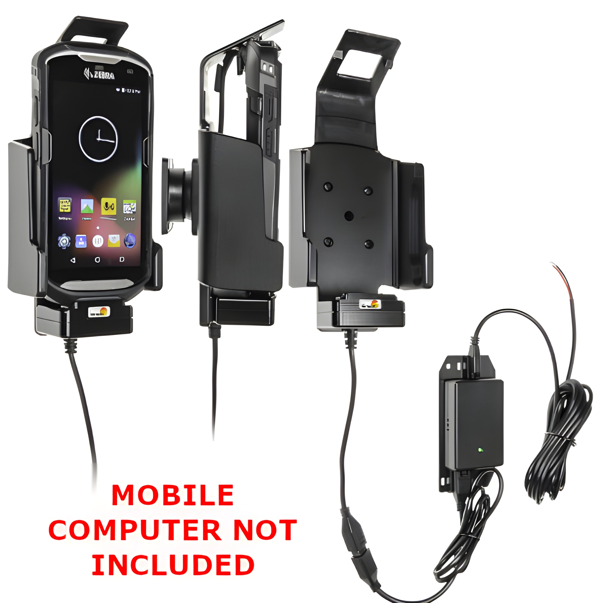 ProClip Zebra TC5x Top Support Charging Cradle for Hard-Wired Installation (for Device with Zebra Rugged Boot) 513959