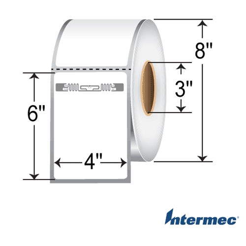 Intermec 4x6-inch RFID Labels ILZ00001