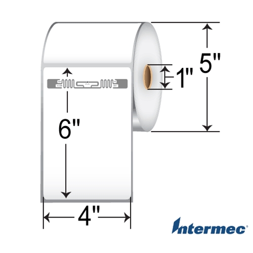 Honeywell 4 x 6 RFID Labels ILR00259