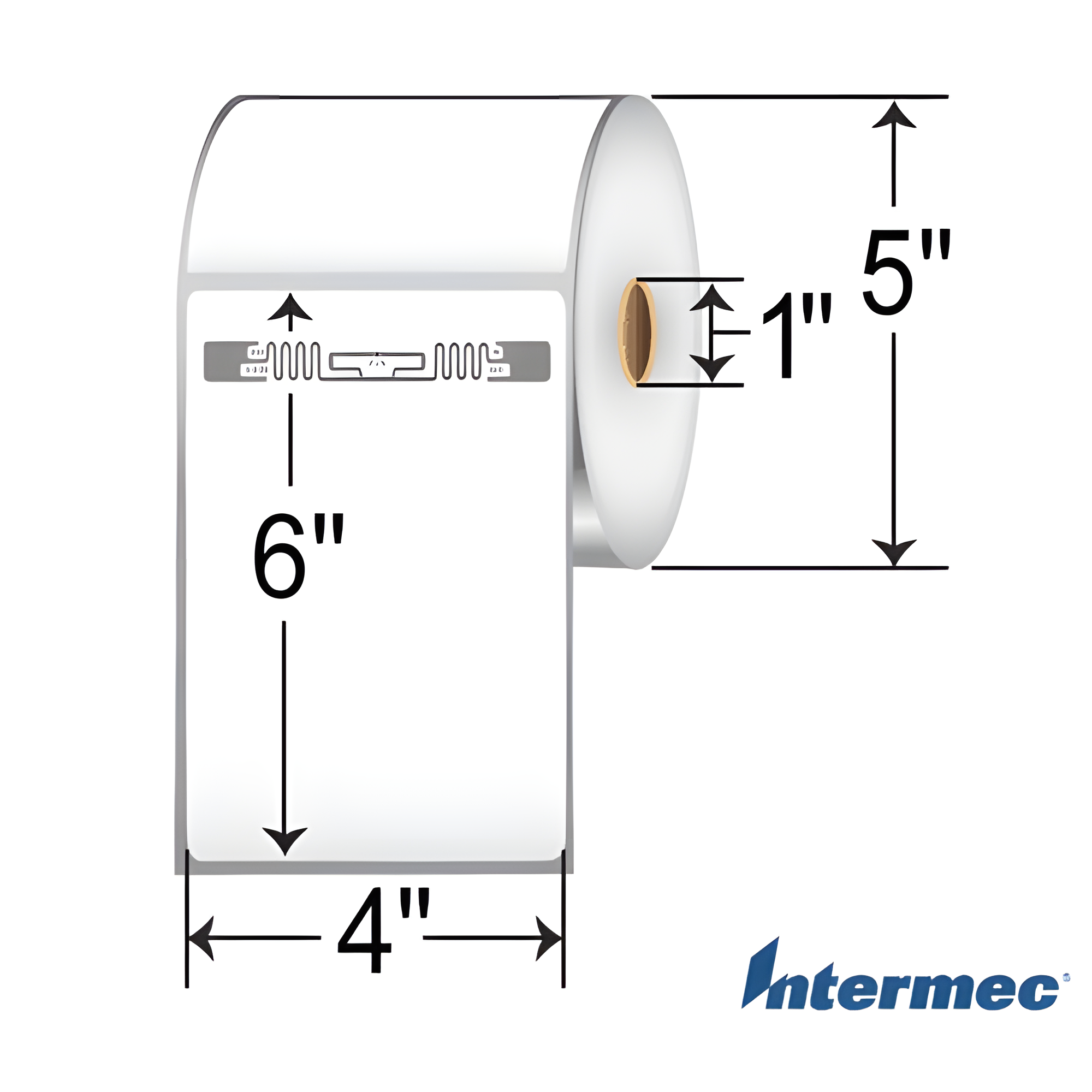 Honeywell 4 x 6 RFID Labels ILR00259