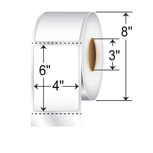 Barcodefactory 4x6  TT Label [Perforated] L-XLT-40601P