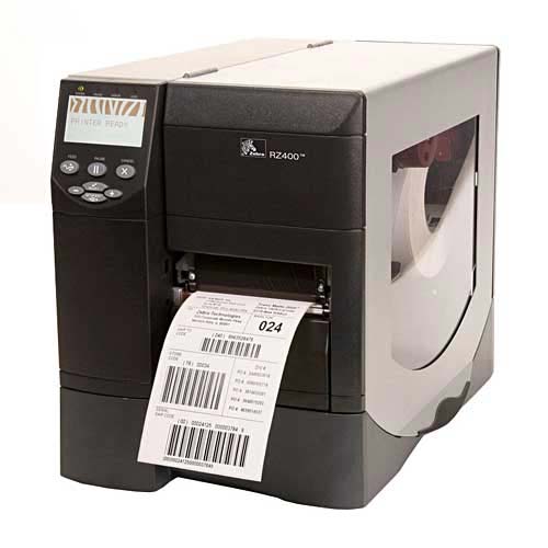 Zebra TT Printer [300dpi, Ethernet, Cutter, RFID Encoder] RZ400-3001-110R0