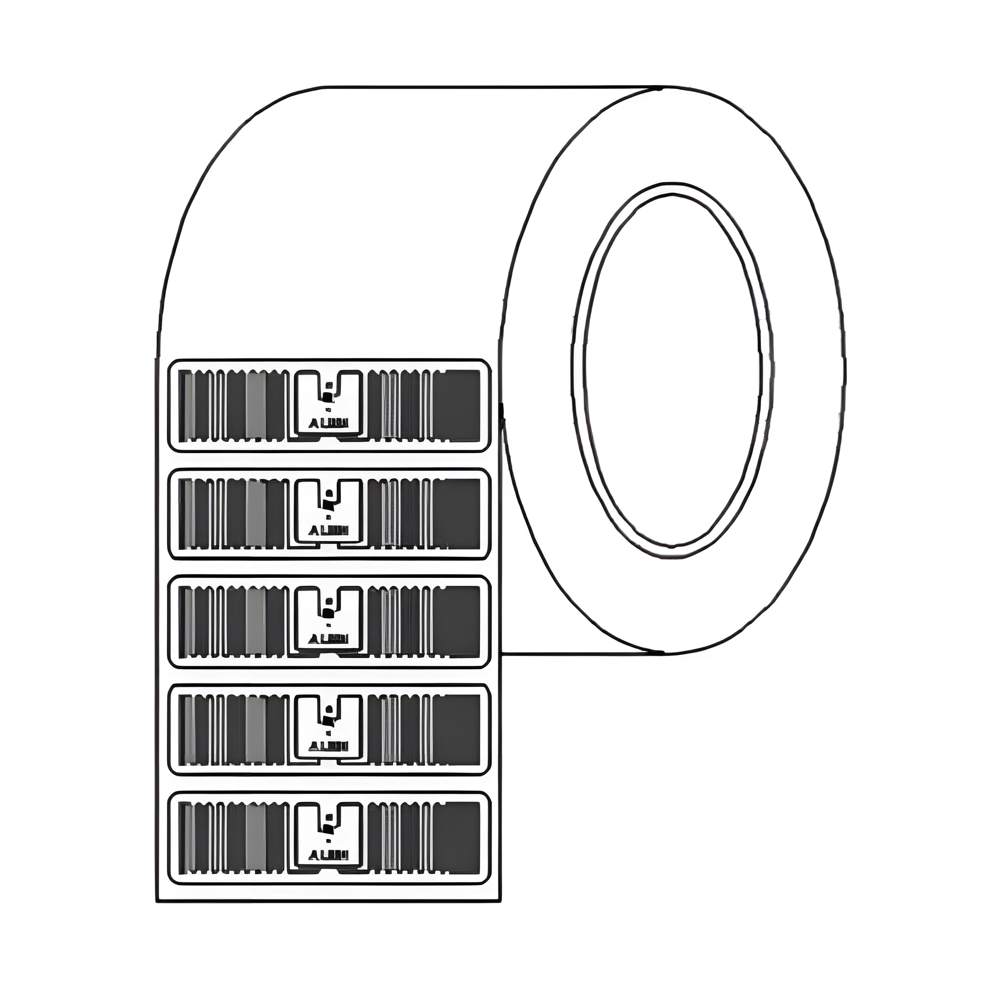 Alien Squiggle Inlay ALN-9710-WRW