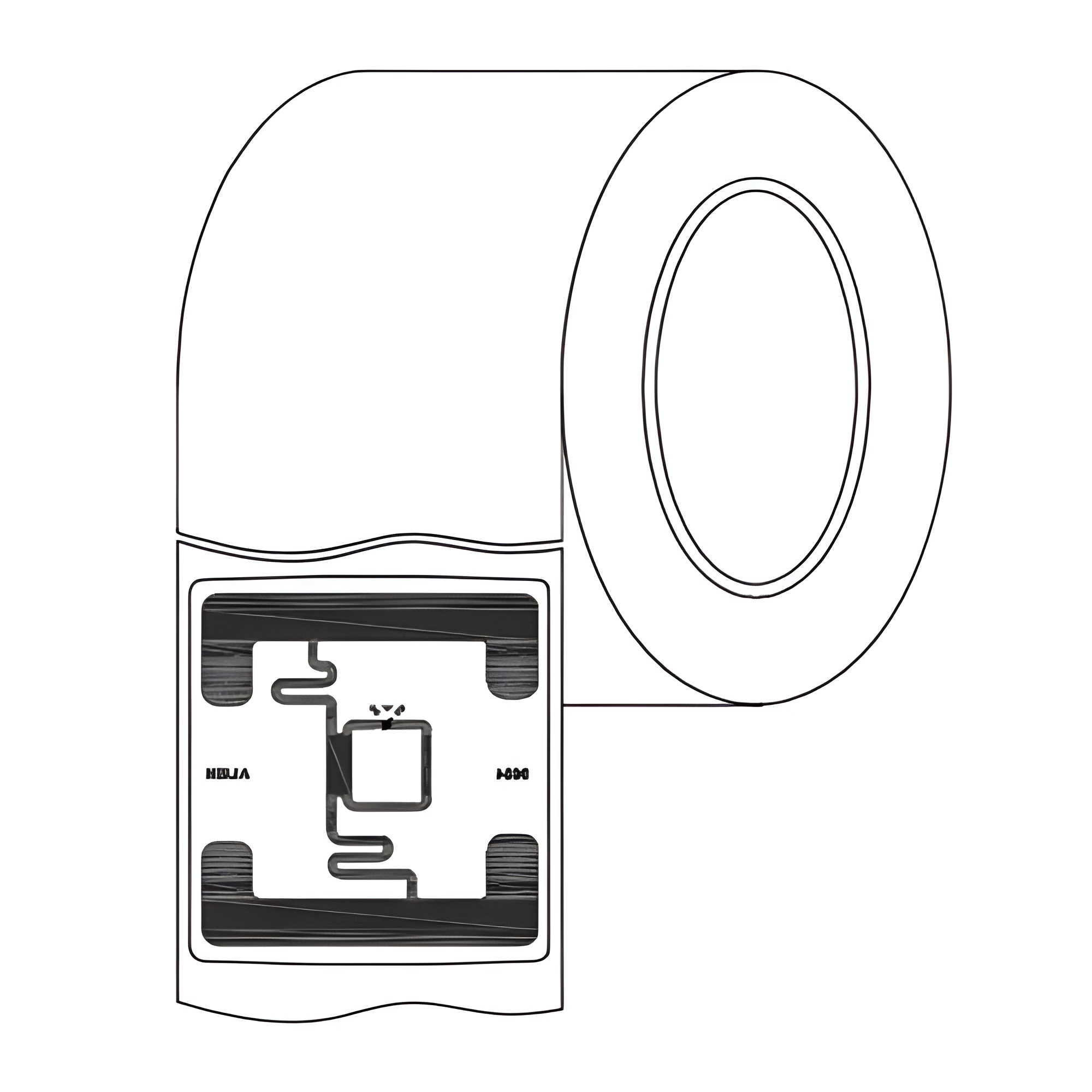 Alien 2x2 Inlay ALN-9634-FWRW-TST