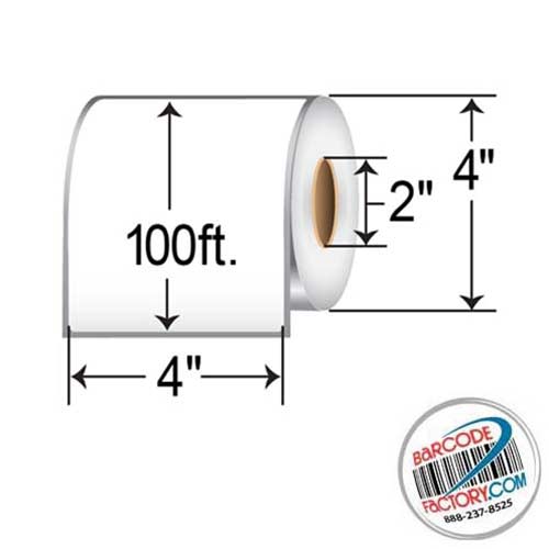 Barcodefactory 4x100'  Inkjet Label GD-L-EP-40TGC2