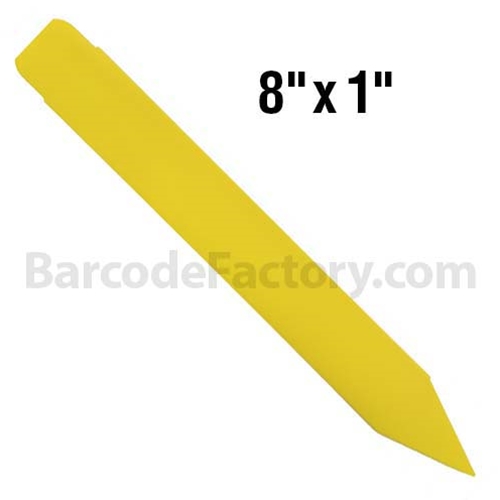Barcodefactory 1x8  TT Label [Yellow] BAR-SS8X1-YE