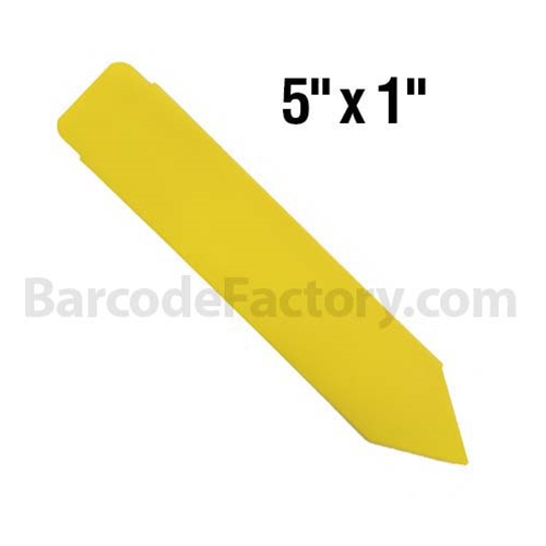 Barcodefactory 1x5  TT Label [Yellow] BAR-SS5X1-YE